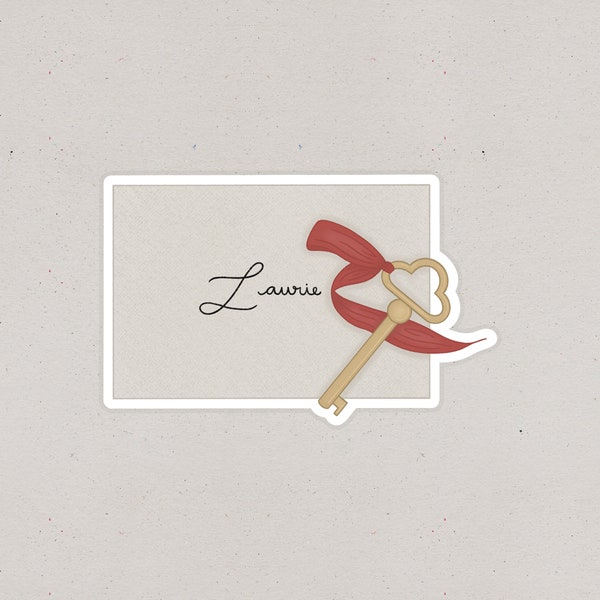 Letter To Laurie Sticker • Little Women (2019) • Greta Gerwig