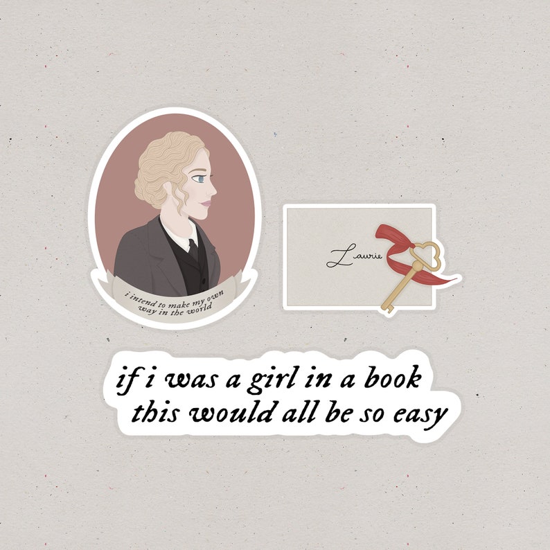 Jo March Sticker Pack • Little Women (2019) • Greta Gerwig - Etsy