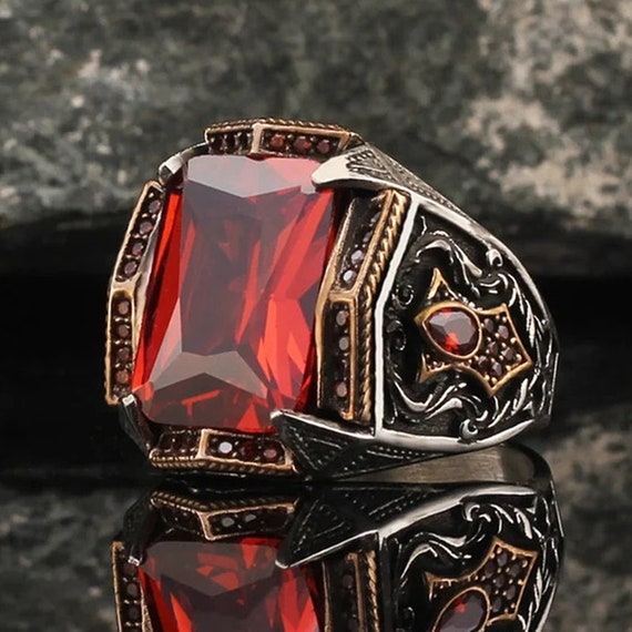 925 sterling silver turkish men ring| Alibaba.com