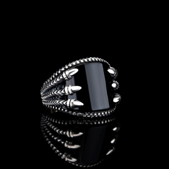 Men's Ring Turkish 925 Sterling Silver Handmade Jewelry - Etsy