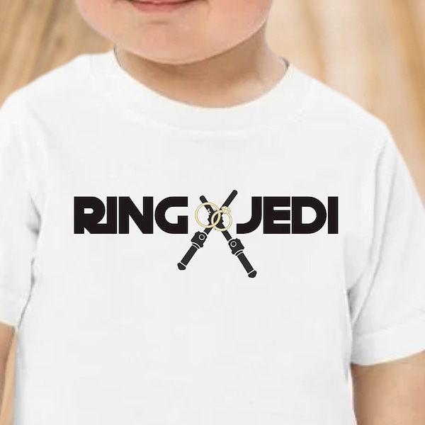 Ring Bearer Shirt, Ring Jedi Tee, Ring Security, Ring Bearer Gift, Unique Ring Bearer, Bridal Party Gift, Ring Bearer Proposal, 2024 Wedding