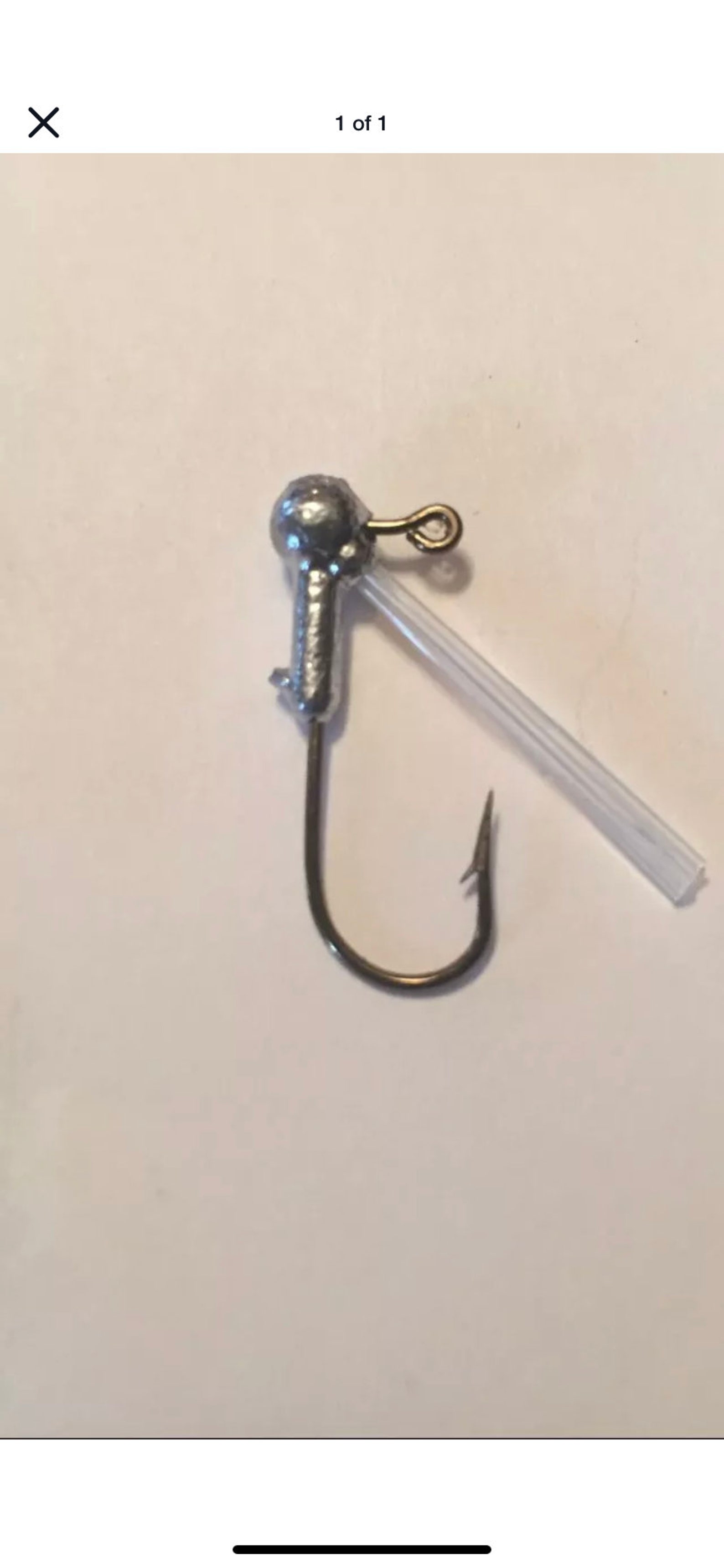 25 Pack 1/32 Weedless Crappie Jig Heads Etsy