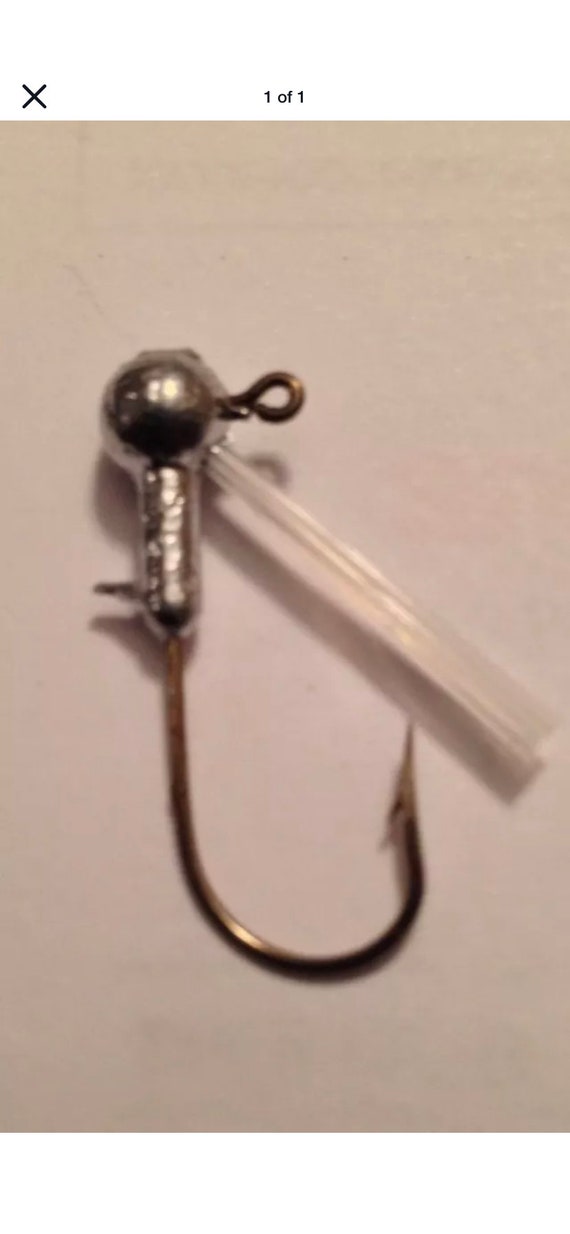 25 Pack 1/16 Weedless Crappie Jig Heads