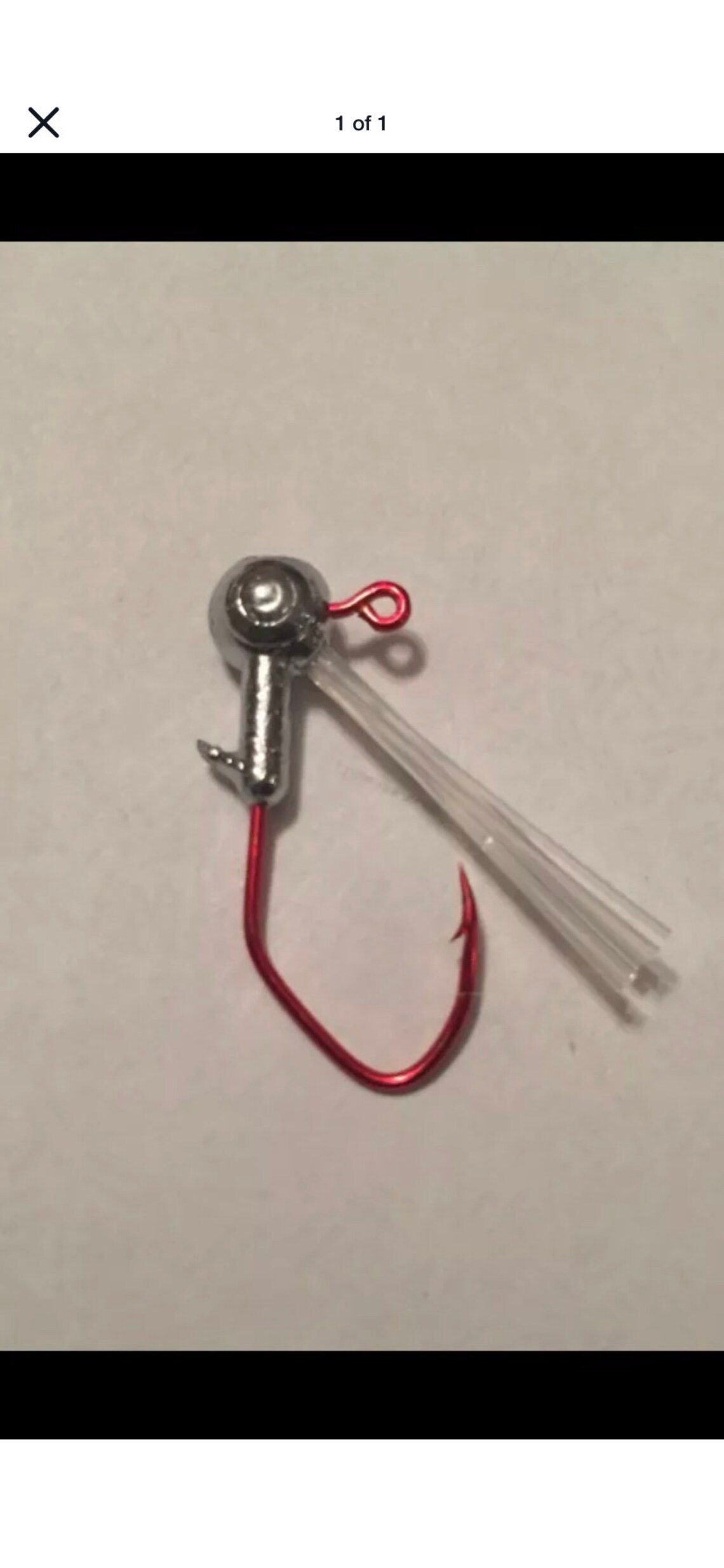 25 Pack 1/24th Weedless Crappie Jig Heads Etsy