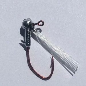 25 Pack 1/32 Weedless Crappie Jig Heads