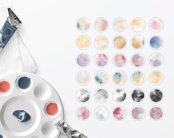 Watercolor Instagram Highlight Icons, App Icons (Digital Download)