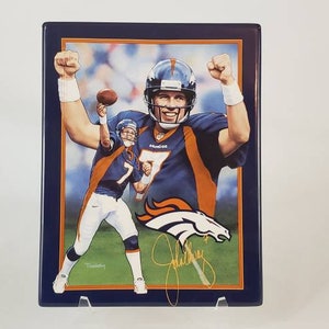John Elway &quot;Against All Odds&quot; Collectible Plate