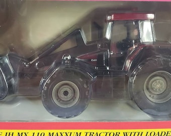 Caja IH MX 110 Maxxum Tractor con Cargador Diecast 1:32