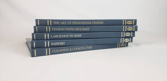 Set of 5 Hunting & Fishing Library Reference Books 