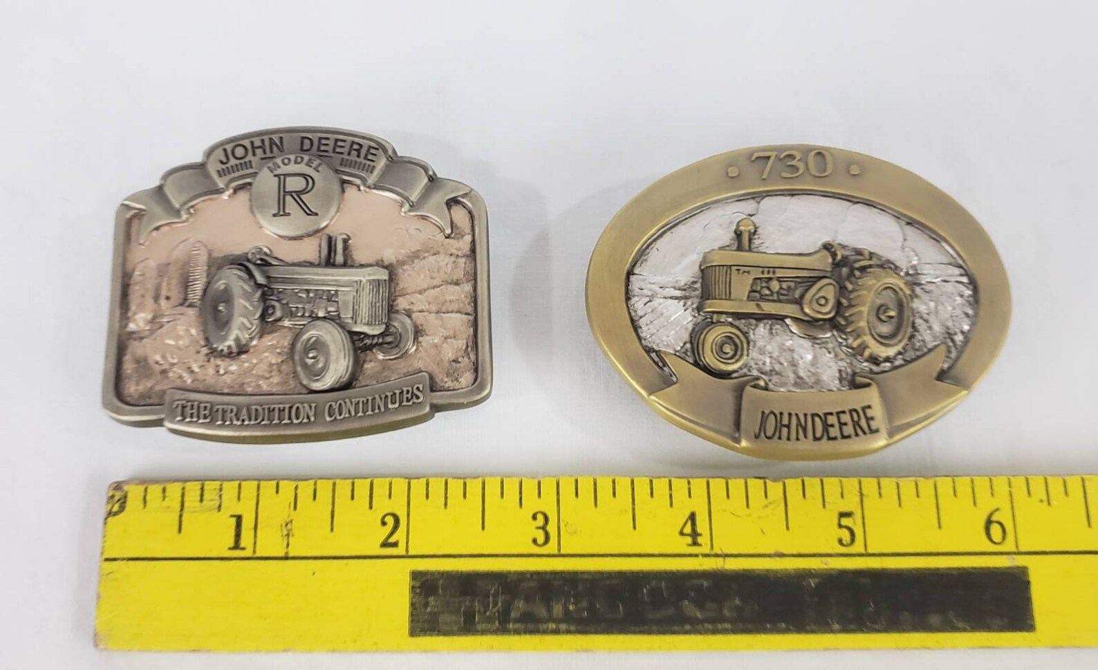 John Deere Belt Buckles Etsy