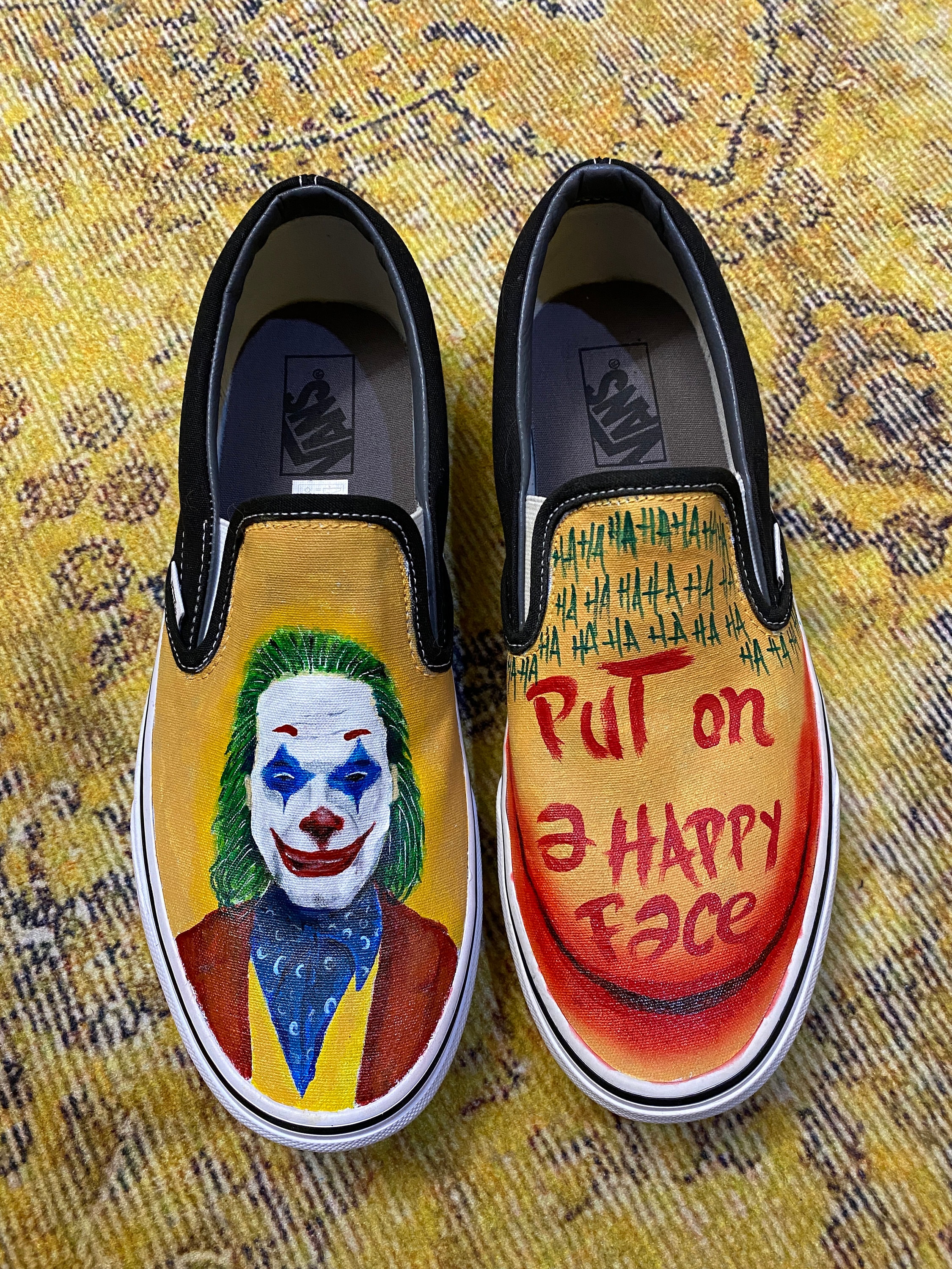 Vans Slip On Custom Joker Handpainted