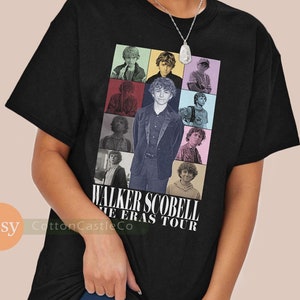 Walker Scobell Maglietta star del cinema poster T-shirt stile concerto anni '90 h049