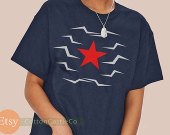 Winter Soldier Shirt Bucky Barnes T-Shirt 08