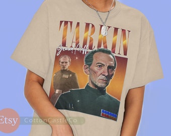 Grand Moff Tarkin Shirt 90s Rock Style Tee Bootleg T-Shirt 908