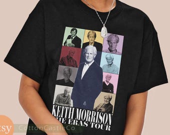 Keith Morrison Shirt funny cool fan art poster Tee 90s concert style T-Shirt h027