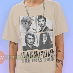 Anakin Skywalker Shirt der Jedi-Meister T-Shirt The Tour Concert Style Bootleg Light T-Shirt 316