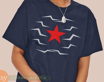 Winter Soldier Shirt Bucky Barnes T-Shirt 08