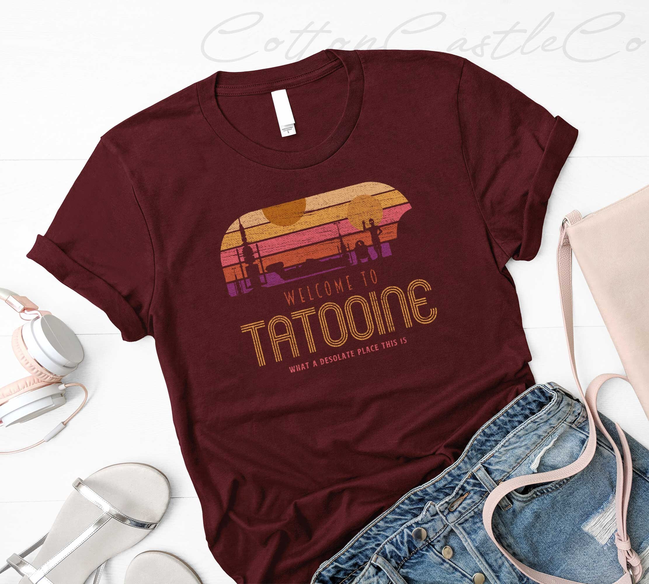 welcome to tatooine t shirt
