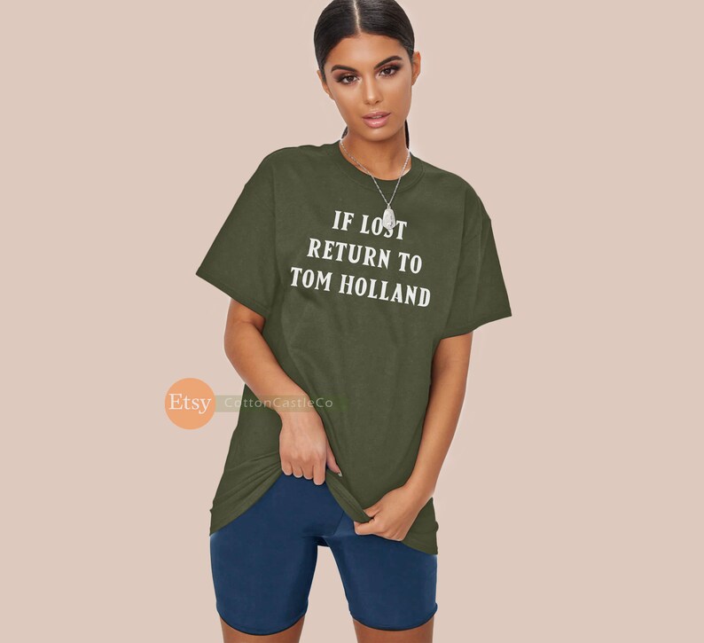 If lost return to tom holland shirt funny spiderman t-shirt far from home tee 47 image 7