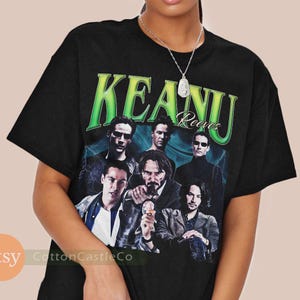Keanu Reeves Shirt Tee 90s Rock Style Bootleg T-Shirt 268