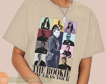 The Rookie Shirt tim bradford inspired Tee 90s tv television series concert style T-Shirt h008