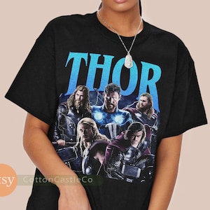 Thor Shirt Tee 90s Rock Style Bootleg T-Shirt 280