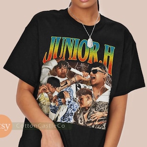 Junior H Shirt Tee 90s Rock Style Bootleg T-Shirt 313