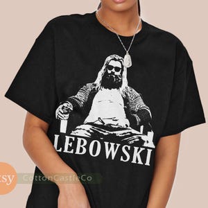 Chemise Avengers drôle Tony Stark Fat Thor Lebowski t-shirt The Avengers Endgame tee 96 image 1