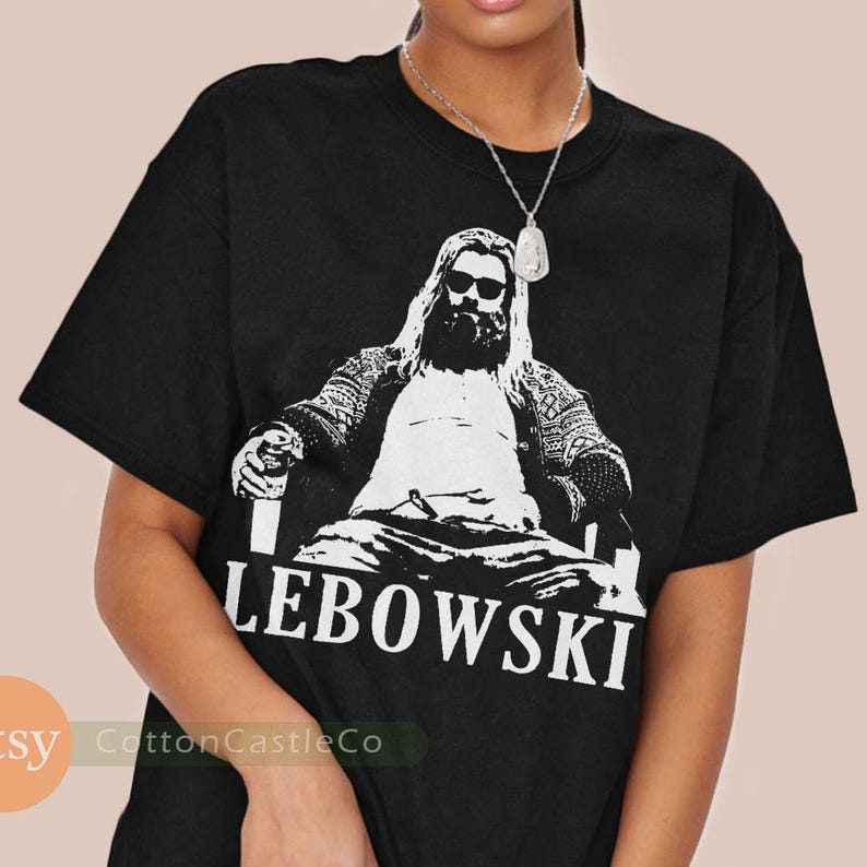 Chemise Avengers drôle Tony Stark Fat Thor Lebowski t-shirt The Avengers Endgame tee 96 image 1