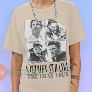 Stephen Strange Shirt Doctor Strange Tee Magician Tour Concert Style Bootleg Light T-Shirt 324