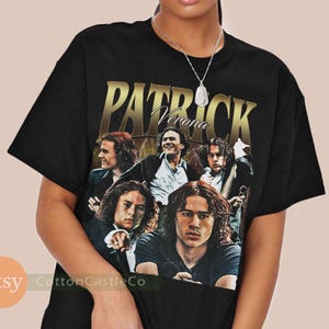 Patrick Verona Shirt Tee 90s Rock Style Bootleg T-Shirt 276