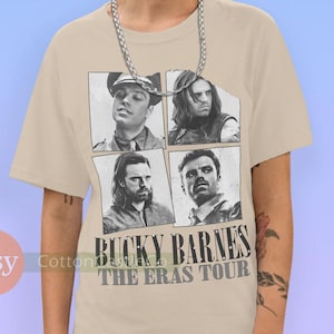 Bucky Barnes Shirt Captain America T-Shirt Winter Soldat Tour Konzert Style Bootleg leichtes T-Shirt 323
