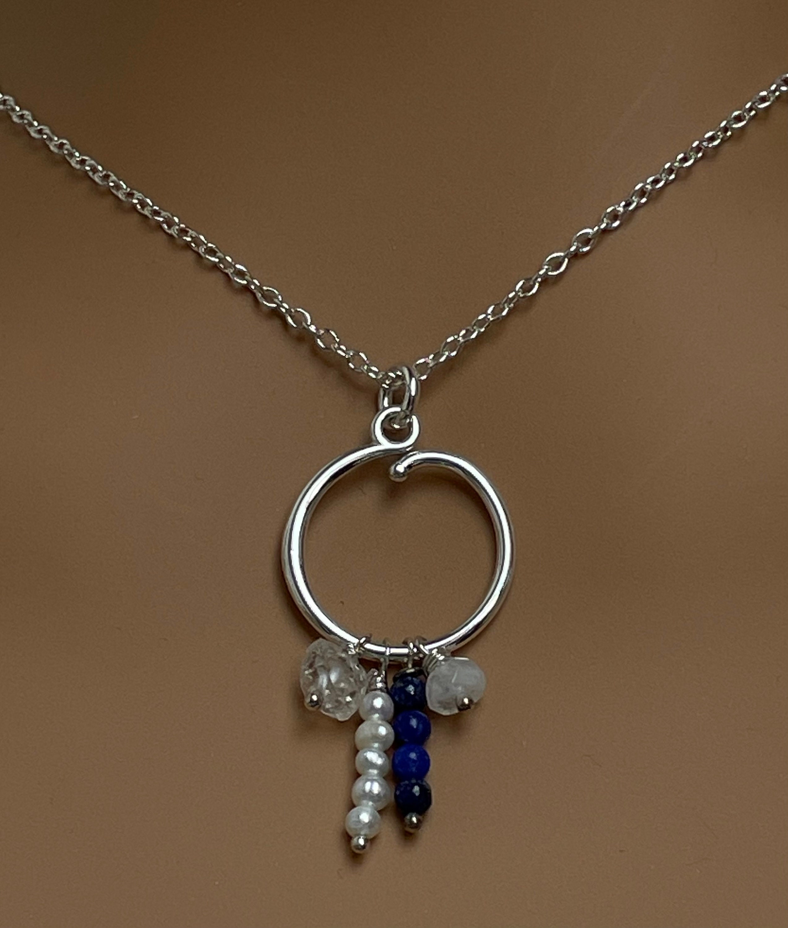 Sterling Silver Bead and Charm Holder Pendant Jewelry Making Etsy