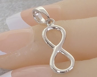 CRWENG Collana Infinity da donna in argento Sterling 925