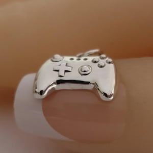 SALE - Sterling Silver Video Game Controller Charm, Item A6826