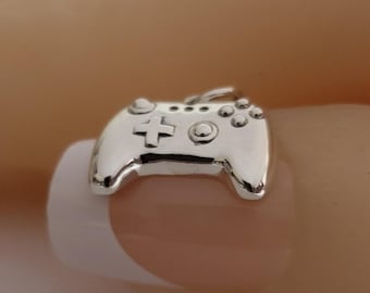 SALE - Sterling Silber Videospiel Controller Anhänger, Item A6826