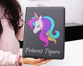 Funda personalizada del iPad 360 funda para Apple iPad Air. Mini , iPad Pro 12.9, 10.5. cualquier modelo . Diseños para niños Regalo ideal para niños