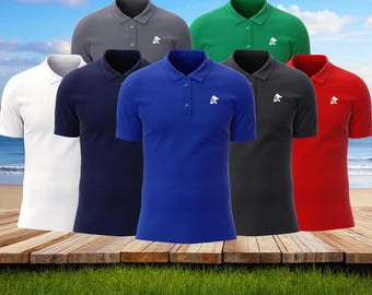 Bulk Personalised Polo Shirts Custom Logo Unisex Workwear  Men & Women  Multiple Sizes and Colours  Printed Uniforms
