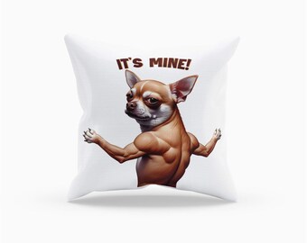 Dog 8 Design Cushion Cover, Personalized Cushion Cover, Satin Cushion Cover