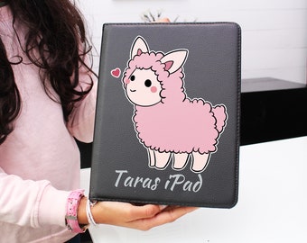 Personalised iPad Cover  360 rotation Case for Apple iPad Air. Mini , iPad Pro 12.9, any model .Kids designs Ideal gift for a little girl