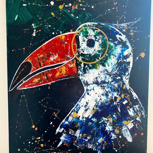 Toile/tableau LE TOUCAN #2