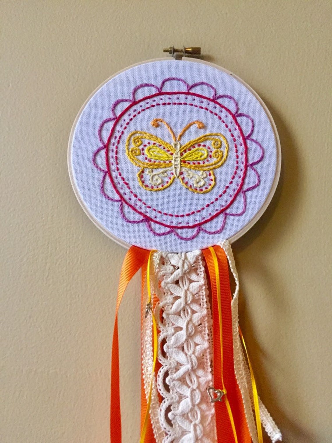 Butterfly Wall Hanging Etsy