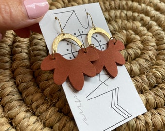 The Emerson Earrings - Terracotta