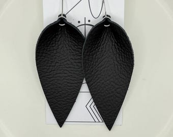 The Joanna Earrings - Carbon