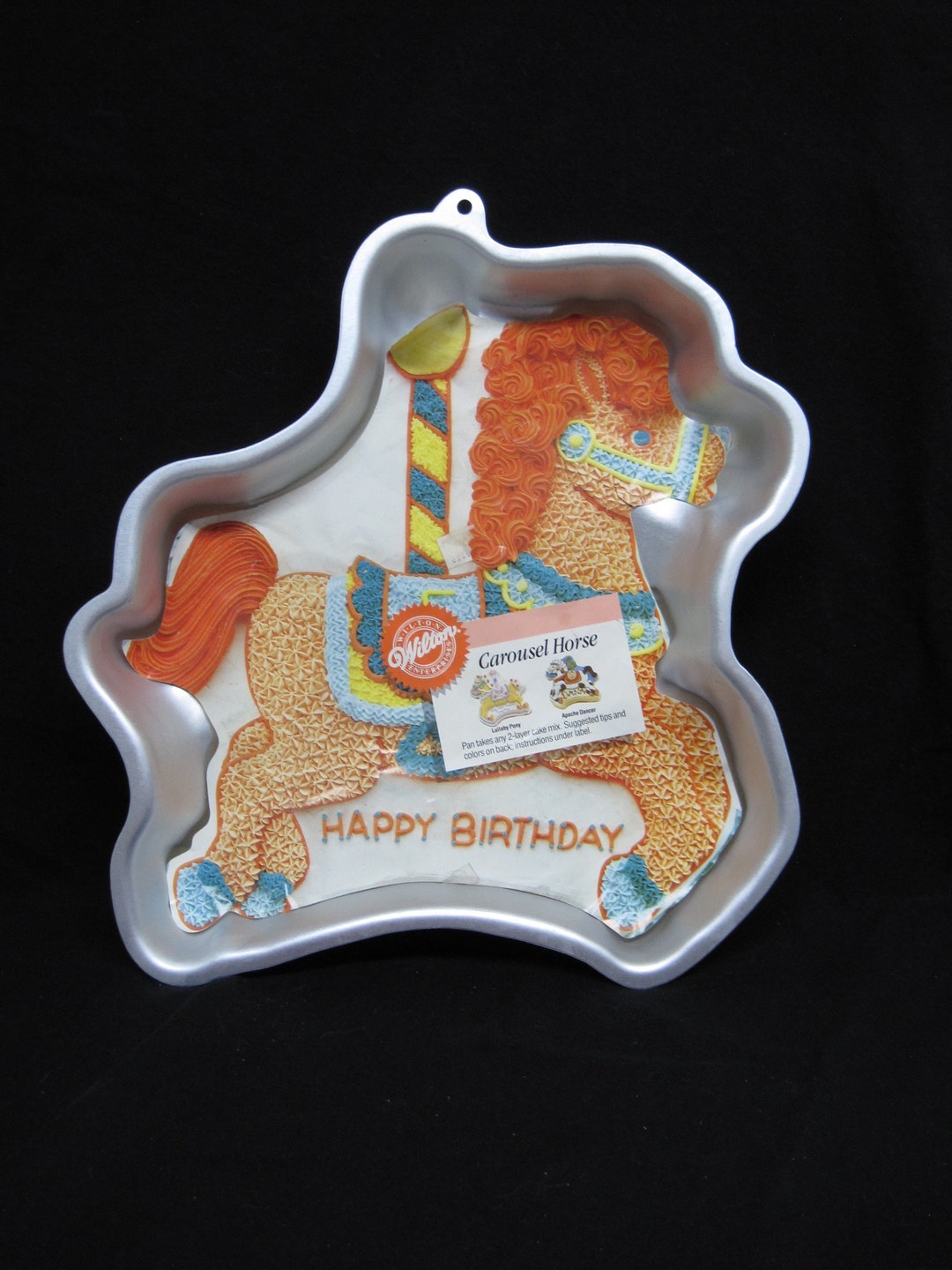 Wilton Carousel Horse Cake Pan 21056507, Merry Go Round Pony Shaped