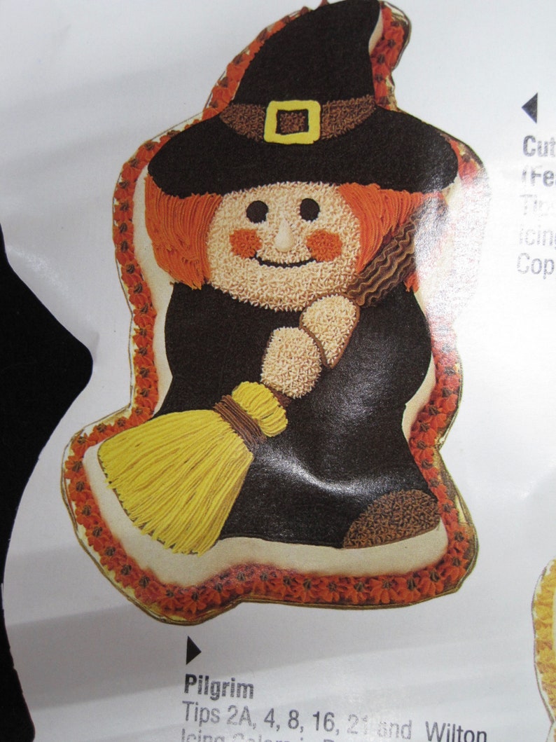 Vintage Wilton Witch Cake Pan # 2105-9330