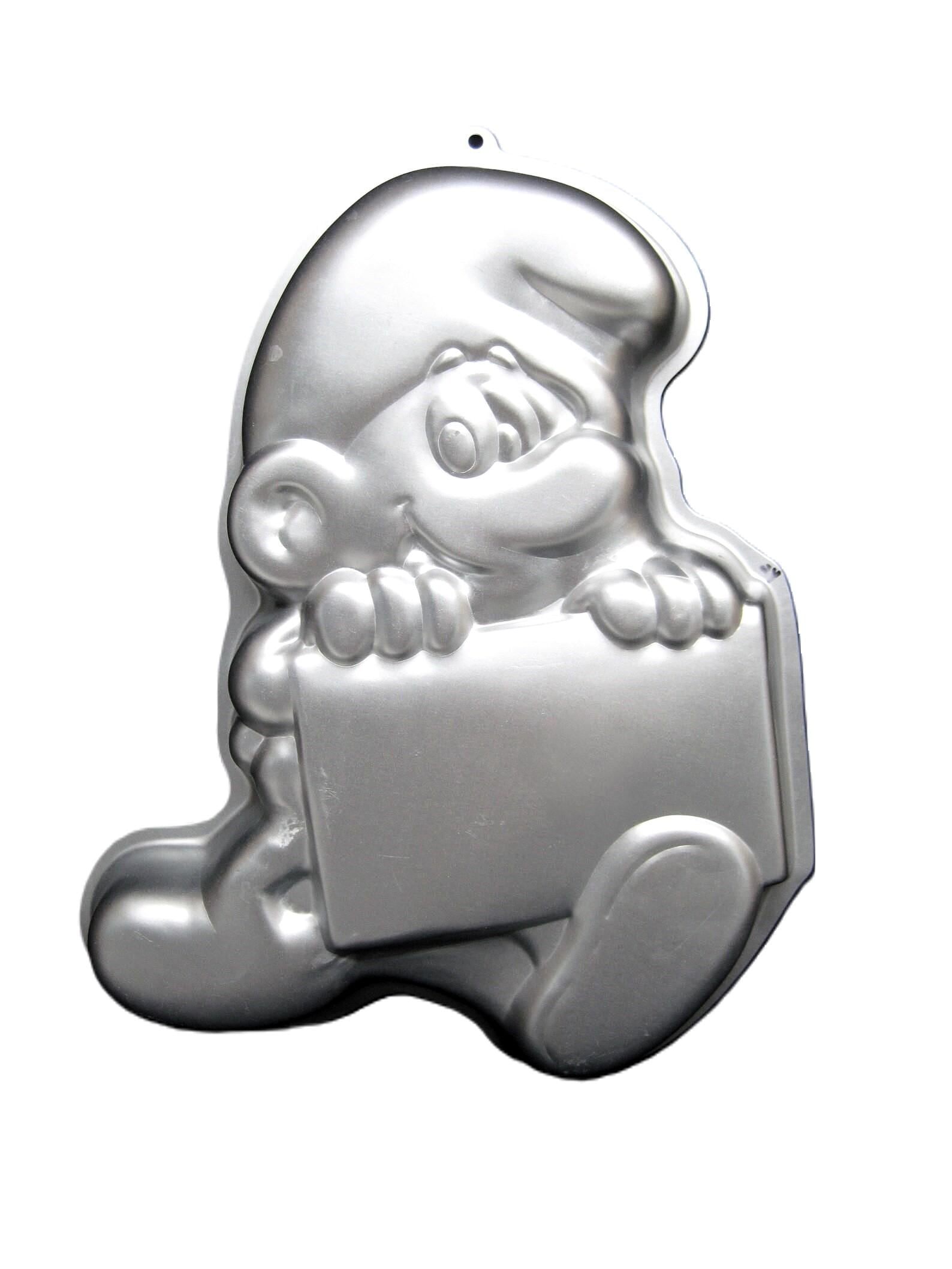 Smurf Discontinued Wilton Pans Wilton Smurf Cake Pan, Blue