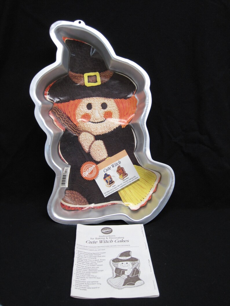 Vintage Wilton Witch Cake Pan # 2105-9330