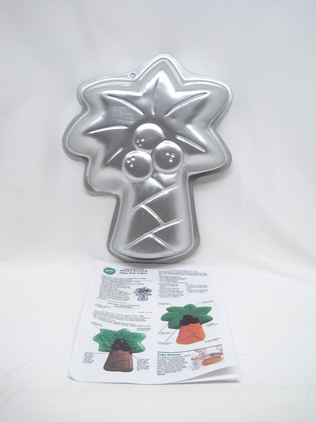 Wilton Palm Tree Cake Pan, 21051013, Tree Shaped Metal Mold Etsy