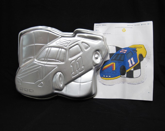 Wilton Race Car Cake Pan 21051350 Novelty 11 Stock Car Etsy